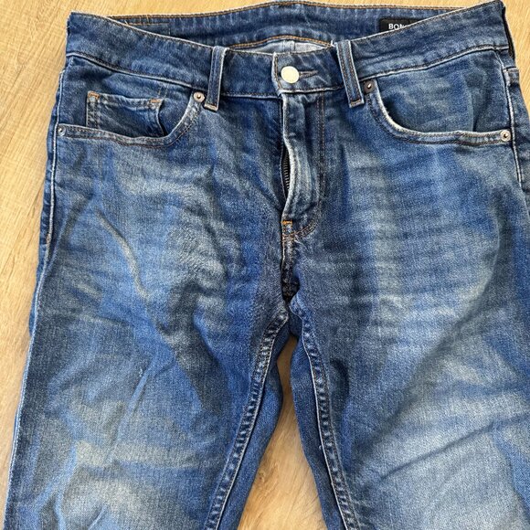 BONOBOS JEANS SIZE 29X32 STRETCH DISTRESS SKINNY - Picture 7 of 8